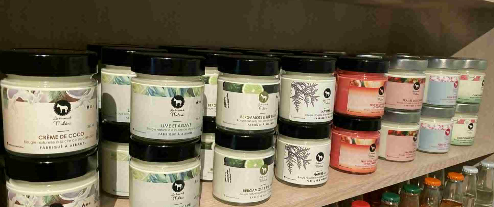 Chandelles artisanales