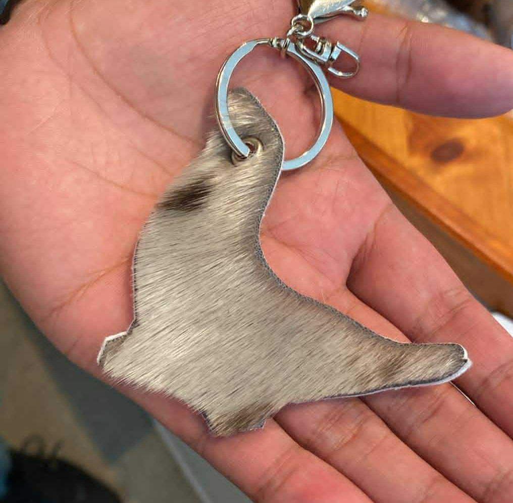 Porte-clés en loup marin (2D)