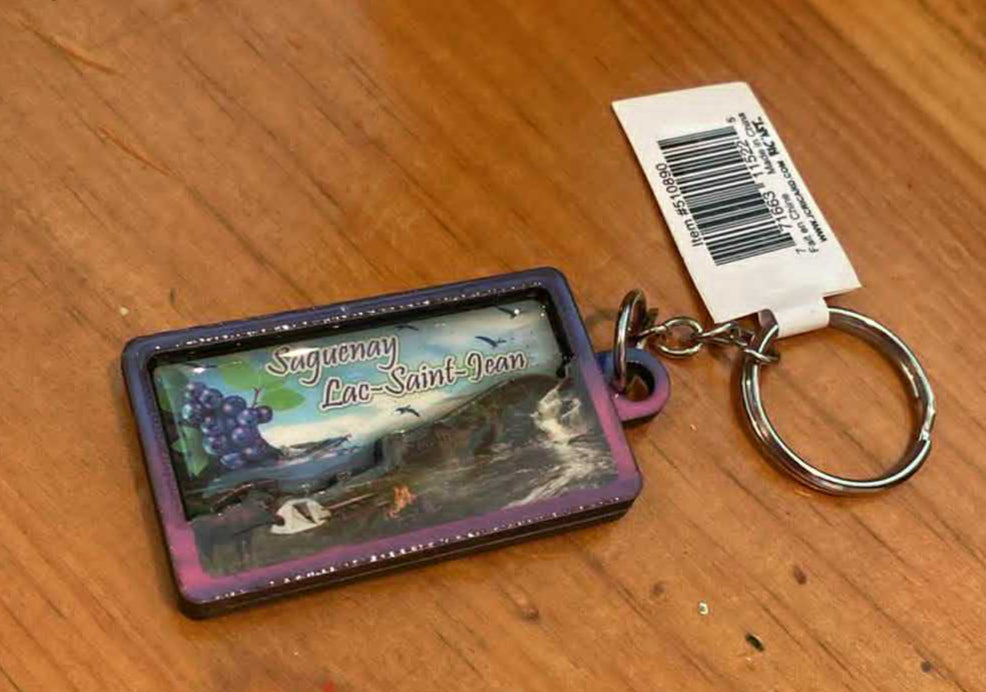 Porte-clés Saguenay-Lac-Saint-Jean