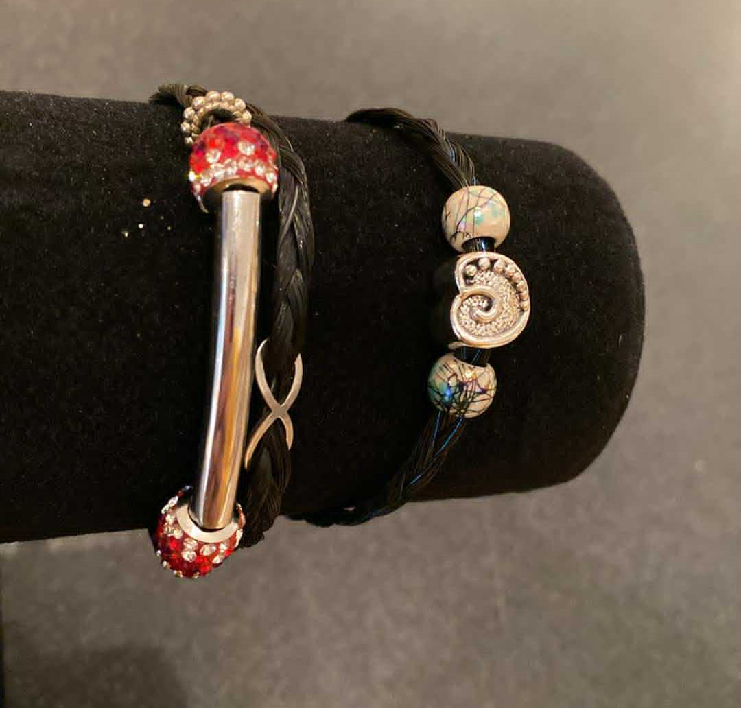 Bracelet en crin de cheval