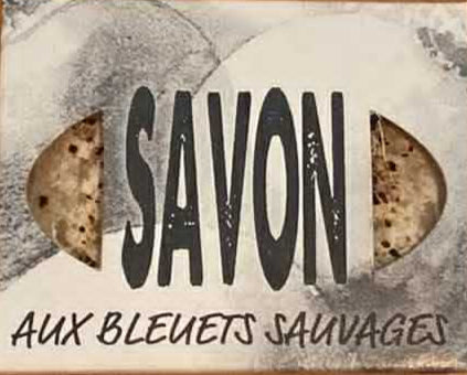 Savon aux bleuets sauvages